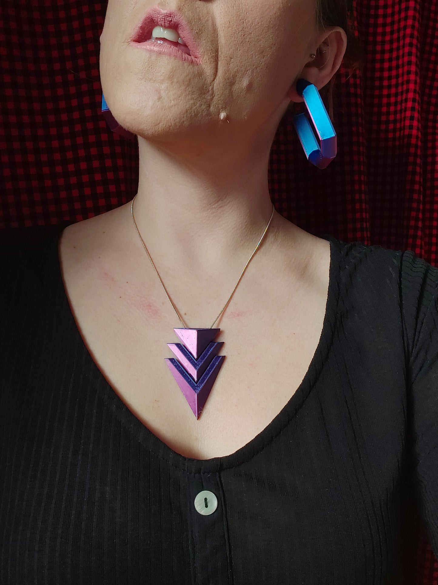 3D printed kinetic necklace