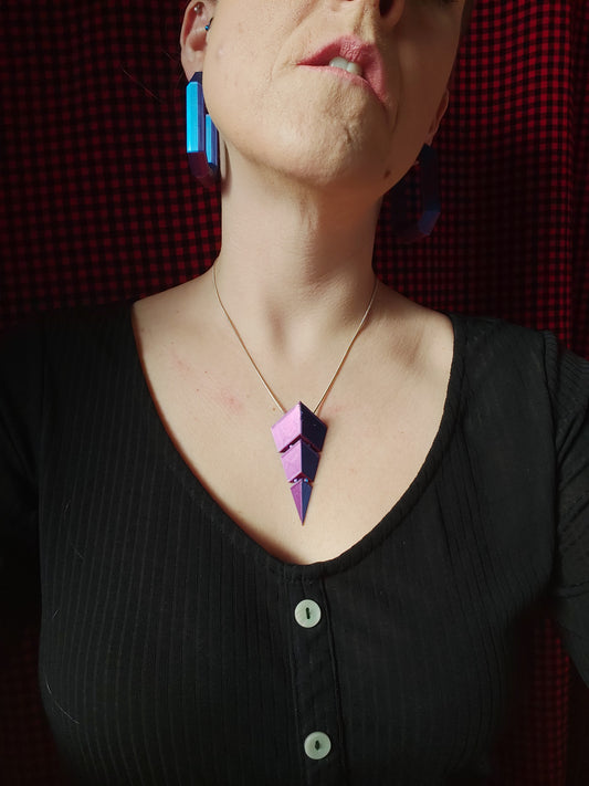 3D printed Geometric Necklace