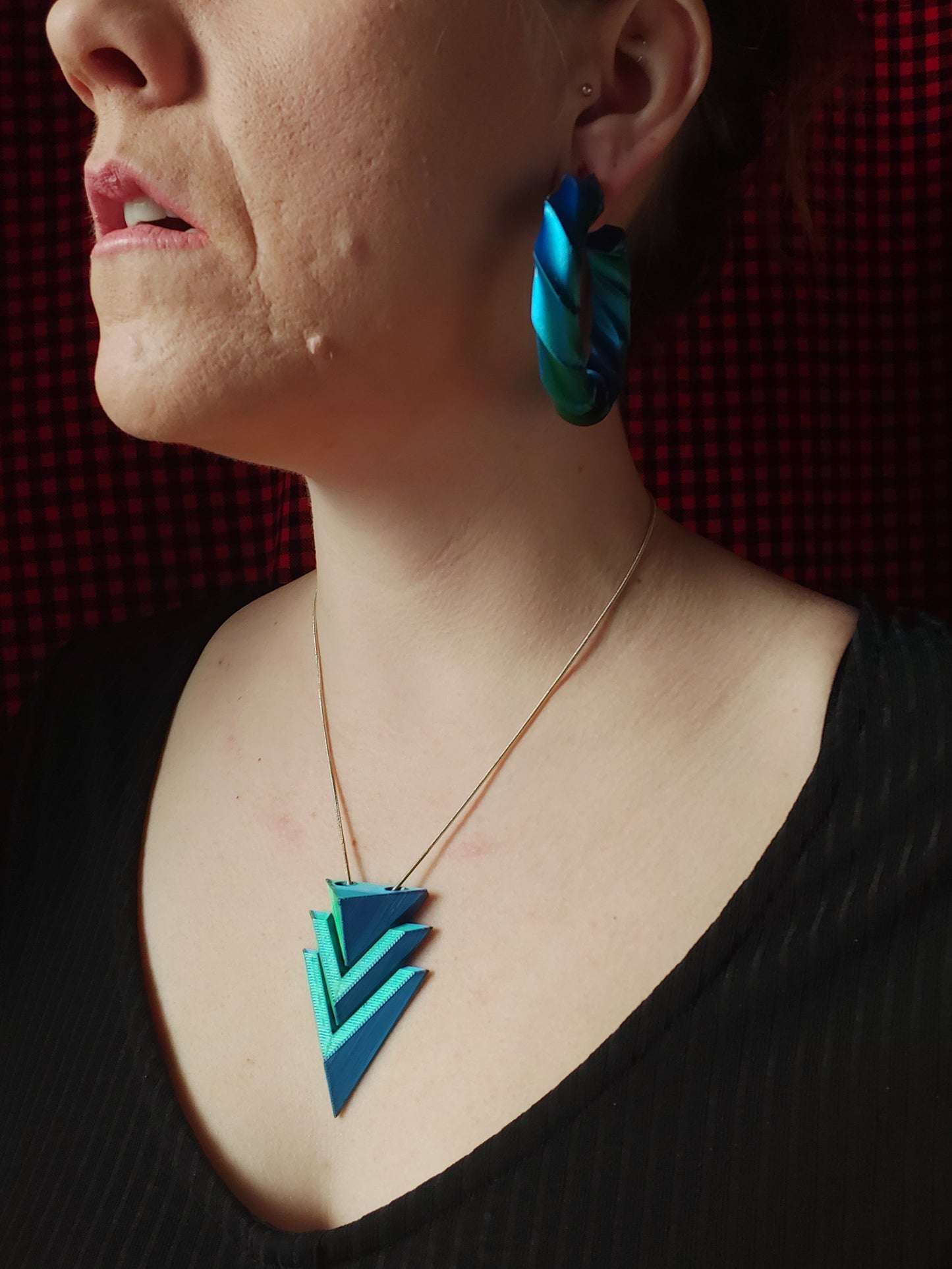 3D printed kinetic necklace