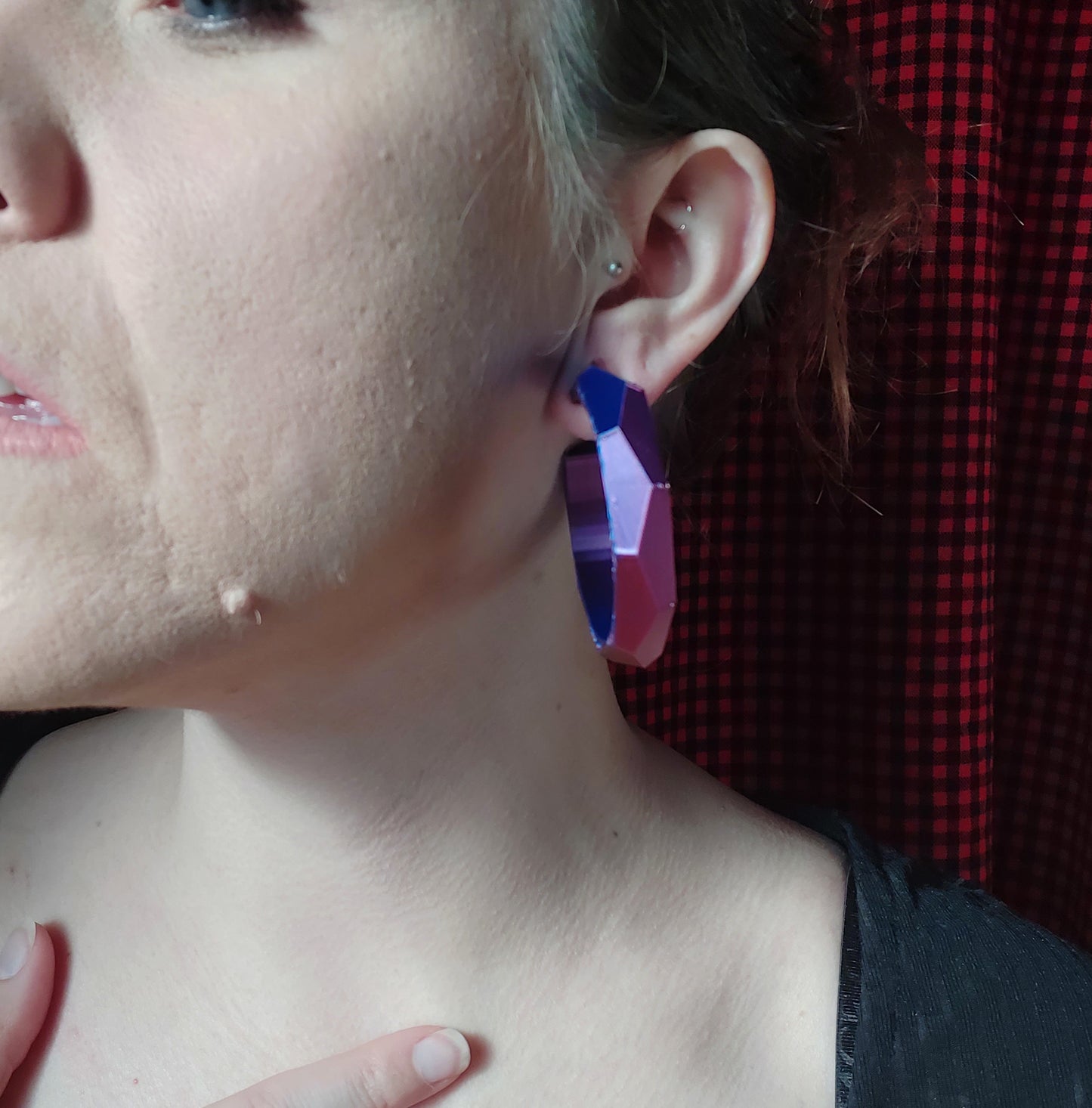 3D Printed Geometric Hoops