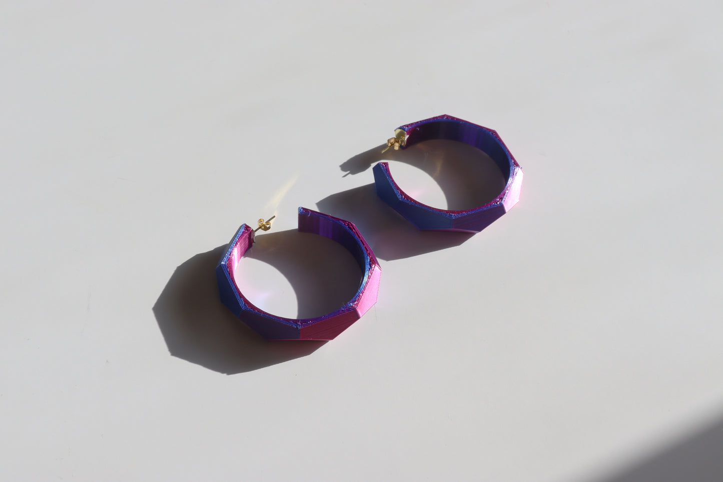 3D Printed Geometric Hoops