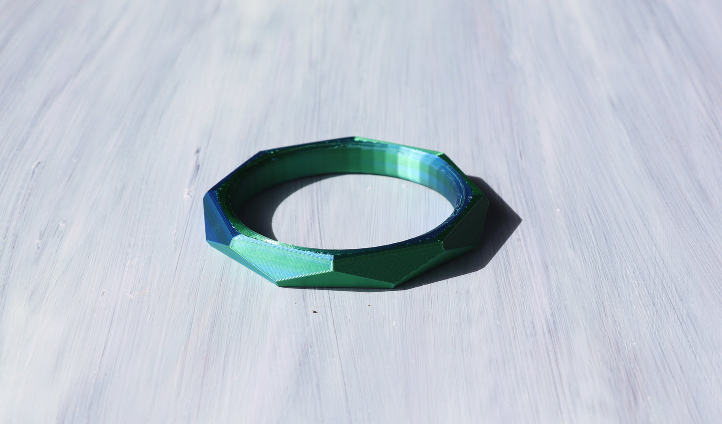 3D printed bangle - Geometric Bracelet